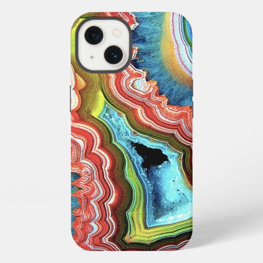 Rainbow Stone iPhone 6 Case Hoesje (Achterkant)