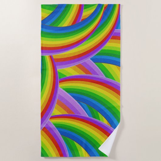 Rainbow Strandlaken (Voorkant)