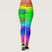 Rainbow Streaks Leggings (Achterkant)