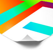 Rainbow Streakus Perfect Poster (Hoek)