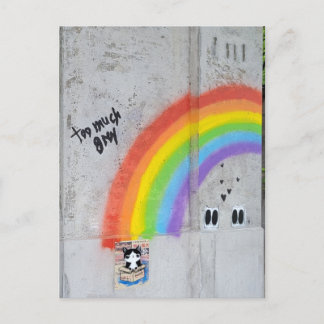Rainbow Street Art Briefkaart