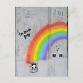 Rainbow Street Art Briefkaart (Voorkant)