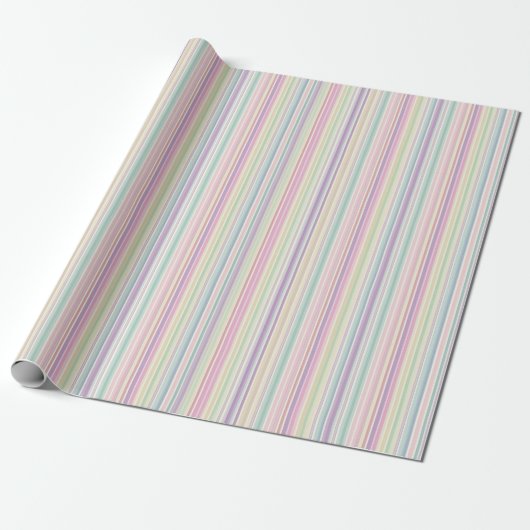 rainbow stripe background cadeaupapier (Uitgerold)