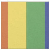 Rainbow Stripe Pattern Fabric Stof (Close Up)