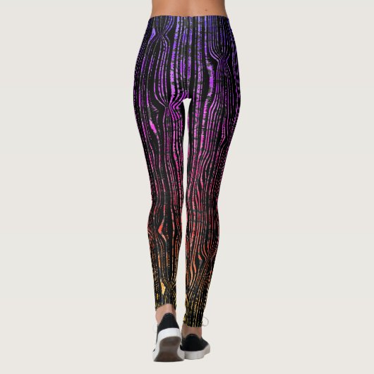 Rainbow Stripe Pride Leggings (Achterkant)