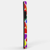 Rainbow Striped Mozaïek iPhone / iPad hoesje (Achterkant/rechts)