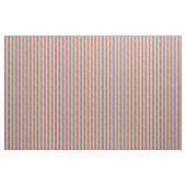 Rainbow Striped Retro Print Combed Cotton Stof (Fat Quarter)