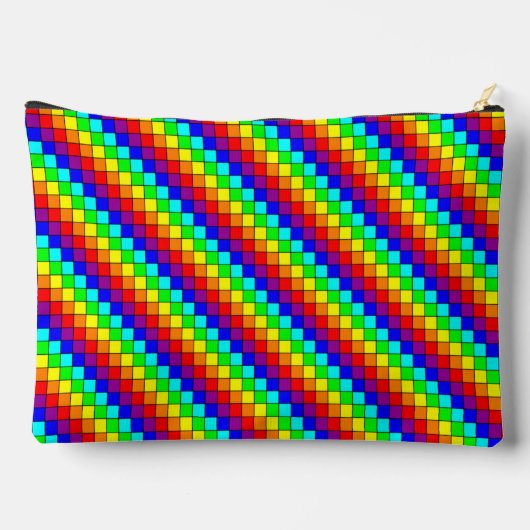 Rainbow Stripes - Accessoires Pouch Etui (Achterkant)