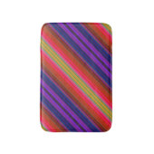 Rainbow Stripes Bath Mats Badmat (Voorkant Verticaal)
