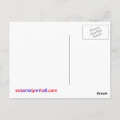 Rainbow Stripes bedankt Briefkaart (Achterkant)