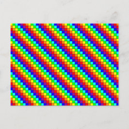 Rainbow Stripes - Briefkaart