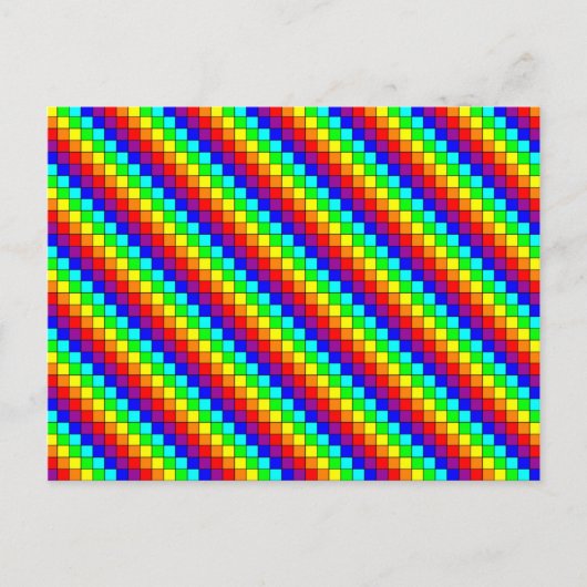 Rainbow Stripes - Briefkaart (Voorkant)