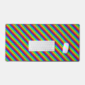 Rainbow Stripes - Bureaumat (Keyboard & Muis)