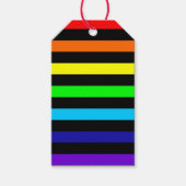 Rainbow Stripes Cadeau Labels Cadeaulabel (Voorkant)