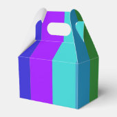 "Rainbow Stripes"-feestdoos Bedankdoosjes (Achterkant)