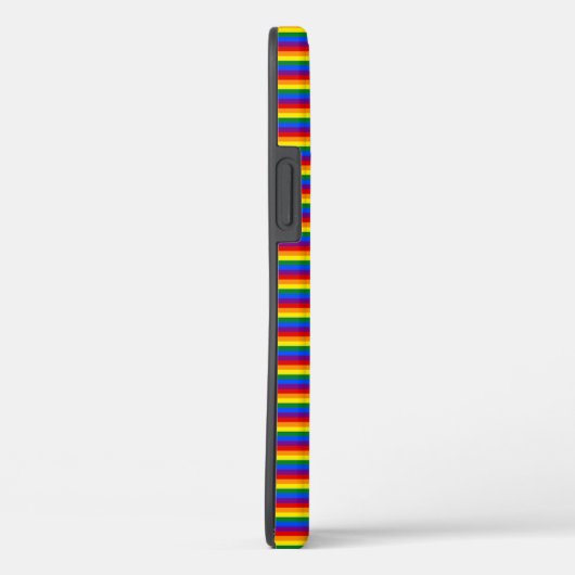 Rainbow Stripes Gay Pride Design Smartphone Hoesje (Achterkant / Rechts)