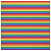 Rainbow Stripes Gay Pride LGBT-ondersteuning Stof (Swatch)