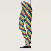 Rainbow Stripes - Leggings (Links)
