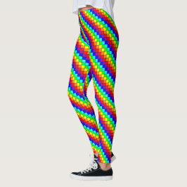 Rainbow Stripes - Leggings