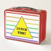 Rainbow Stripes Lunch Snack Time (Voorkant)