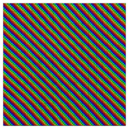 Rainbow Stripes - Natuurlijke Linnen Stof