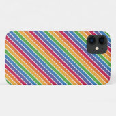 Rainbow Stripes Pattern Case-Mate iPhone Case (Achterkant (horizontaal))