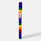 Rainbow Stripes Pattern Case-Mate iPhone Case (Achterkant / Rechts)