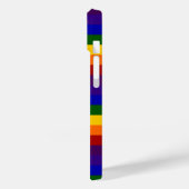 Rainbow Stripes Pattern Case-Mate iPhone Case (Achterkant / Links)