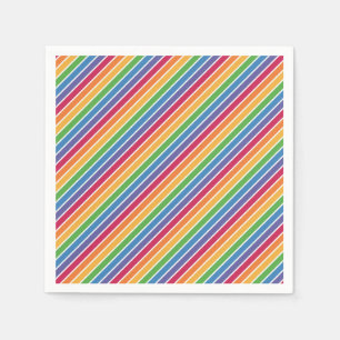Rainbow Stripes Pattern Servet