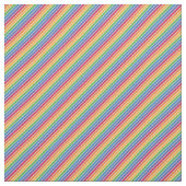Rainbow Stripes Pattern Stof (Swatch)