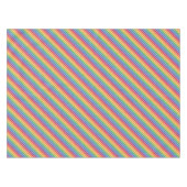 Rainbow Stripes Pattern Tafelkleed (Voorkant (Horizontaal))