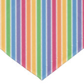 Rainbow Stripes Pattern Tafelkleed (Gekanteld)