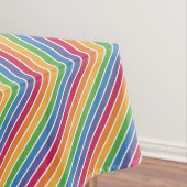 Rainbow Stripes Pattern Tafelkleed (Voorbeeld)
