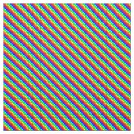 Rainbow Stripes - Pima Katoenen Stof