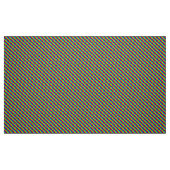 Rainbow Stripes - Polyester Weave Fabric Stof (Fat Quarter)