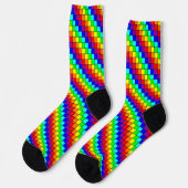 Rainbow Stripes - Premium Sokken (Links)