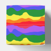 Rainbow Stripes Pride Party Bedankdoosjes (Bovenkant)