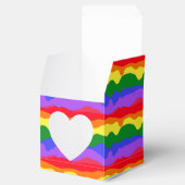 Rainbow Stripes Pride Party Bedankdoosjes (Geopend)