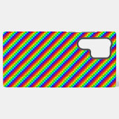Rainbow Stripes - Samsung (S22 Ultra) Hoesje Samsung Galaxy Hoesje (Achterkant horizontaal)