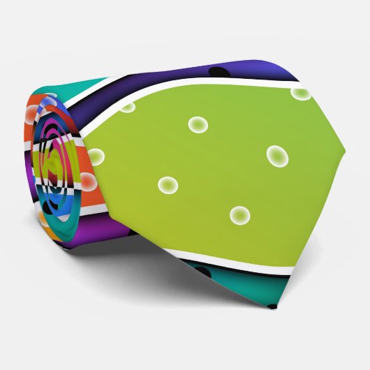 RAINBOW STRIPES STROPDAS (Opgerold)