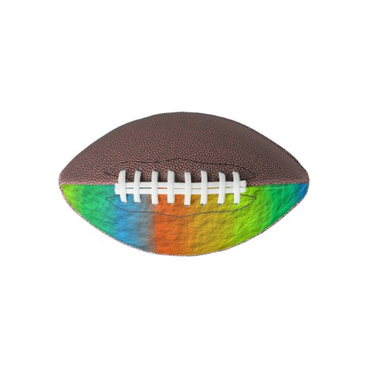 RAINBOW STRIPES TEXTURE AMERICAN FOOTBALL (Voorkant)