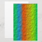 RAINBOW STRIPES TEXTURE BRIEFPAPIER (Voorkant / Achterkant)
