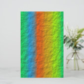 RAINBOW STRIPES TEXTURE BRIEFPAPIER (Staand voorkant)