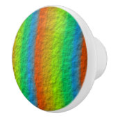 RAINBOW STRIPES TEXTURE KERAMISCHE KNOP (Rechts)