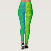 RAINBOW STRIPES TEXTURE LEGGINGS (Achterkant)