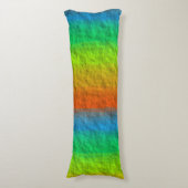 RAINBOW STRIPES TEXTURE LICHAAMSKUSSEN (Voorkant Verticaal)