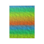 RAINBOW STRIPES TEXTURE NOTITIEBLOK (Linkerzijde)