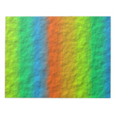 RAINBOW STRIPES TEXTURE NOTITIEBLOK (Voorkant)