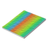 RAINBOW STRIPES TEXTURE NOTITIEBLOK (Linkerzijde)