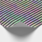 RAINBOW STRIPS WRAPPINGPAPIER CADEAUPAPIER (Hoek)
